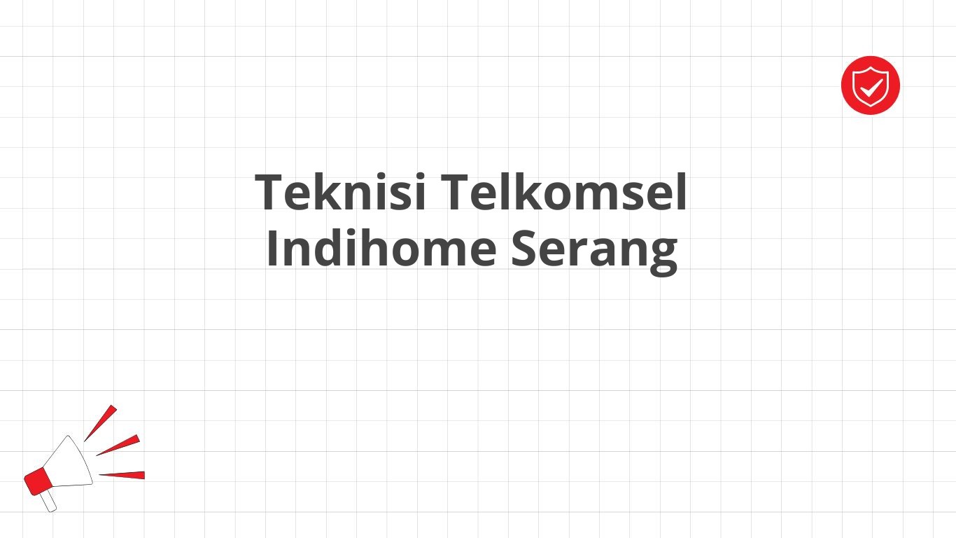 Teknisi Telkomsel Indihome Serang